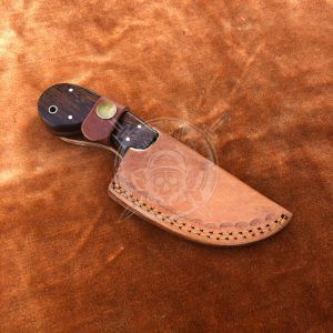 Handmade Damascus Gut Hook  Skinning  Knife - Image 5