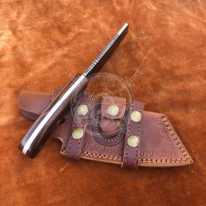 Damascus Outdoor Cleaver - Image 4