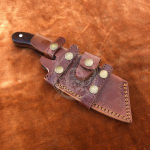 Damascus Outdoor Cleaver - Image 5