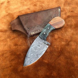 Damascus Skinning Knife - Image 3