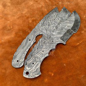 Lot Of 3 Custom Made  Tracker Tanto Blanks Blade - Image 3