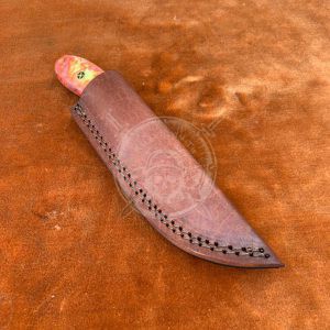 Custom Made Skinner Hunting Knife Comes With Sheath - Image 4