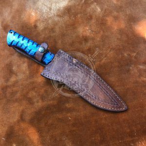 Custom Hand Forged Blade Daily Work Bushcraft Camping Knife - Image 4